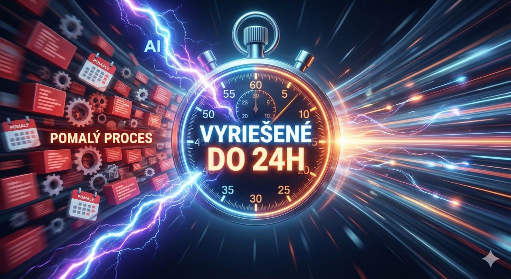 AI Rýchla Implementácia – 1 úzke miesto vyriešené do 24 hodín